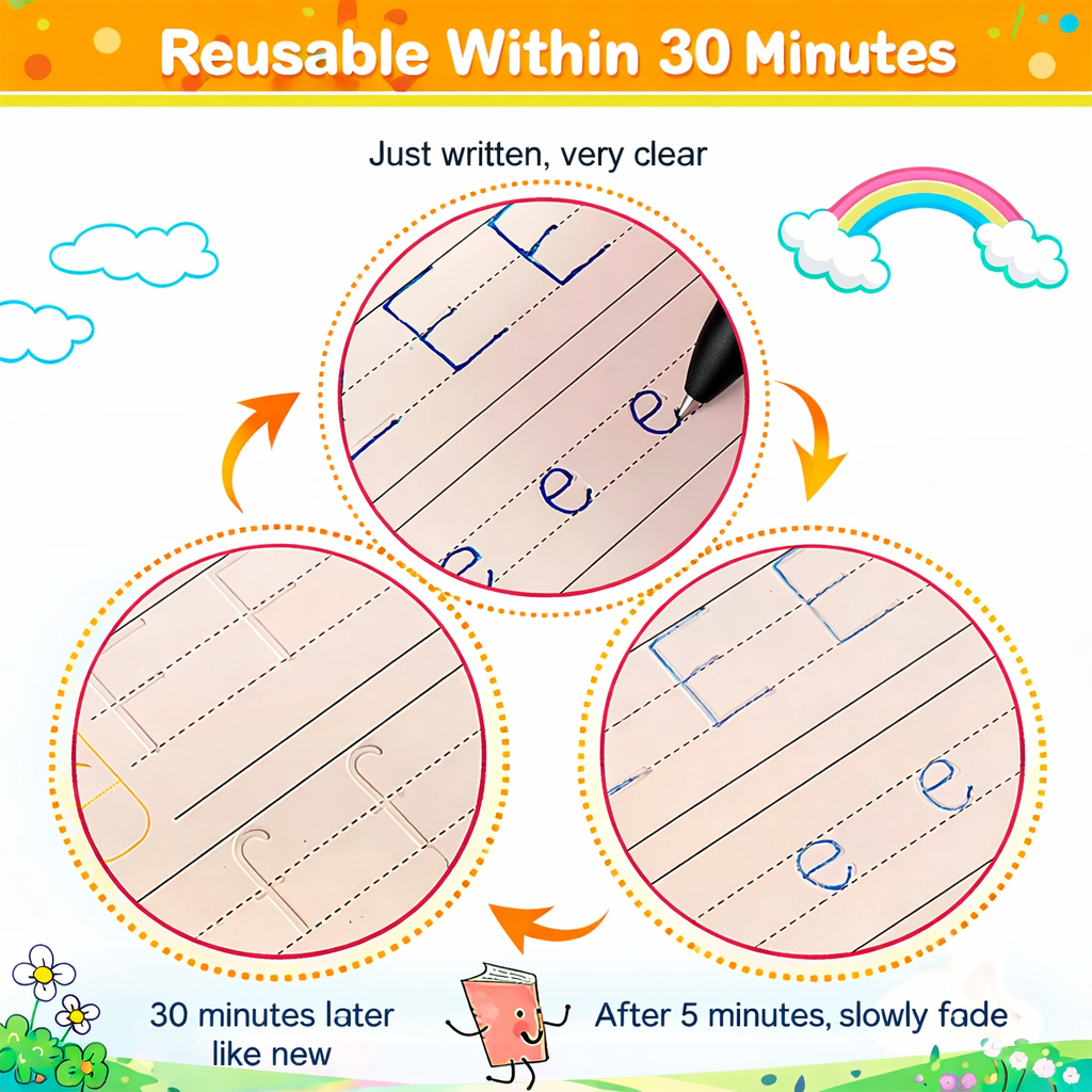 Handwriting Practice Book for Kids