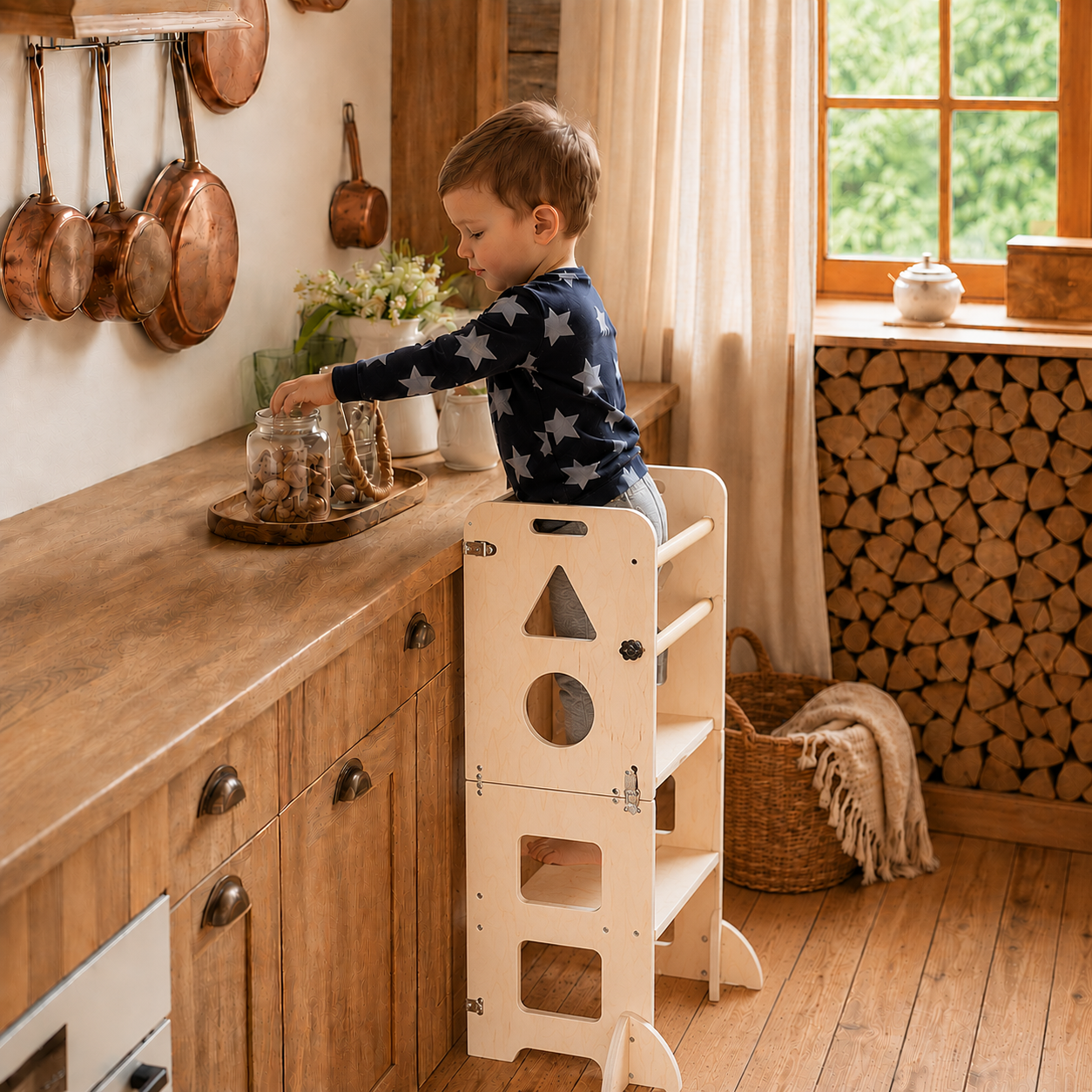 Little Explorer 3-in-1 Montessori Learning Tower